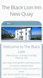 Mobile Screenshot of blacklionnewquay.co.uk